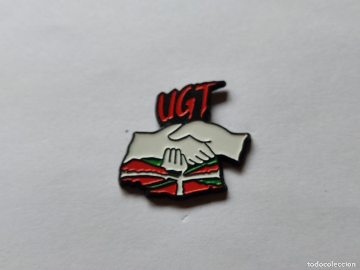 Pins de colecci&oacute;n: PIN SINDICATO UGT- EUSKADI - Foto 1