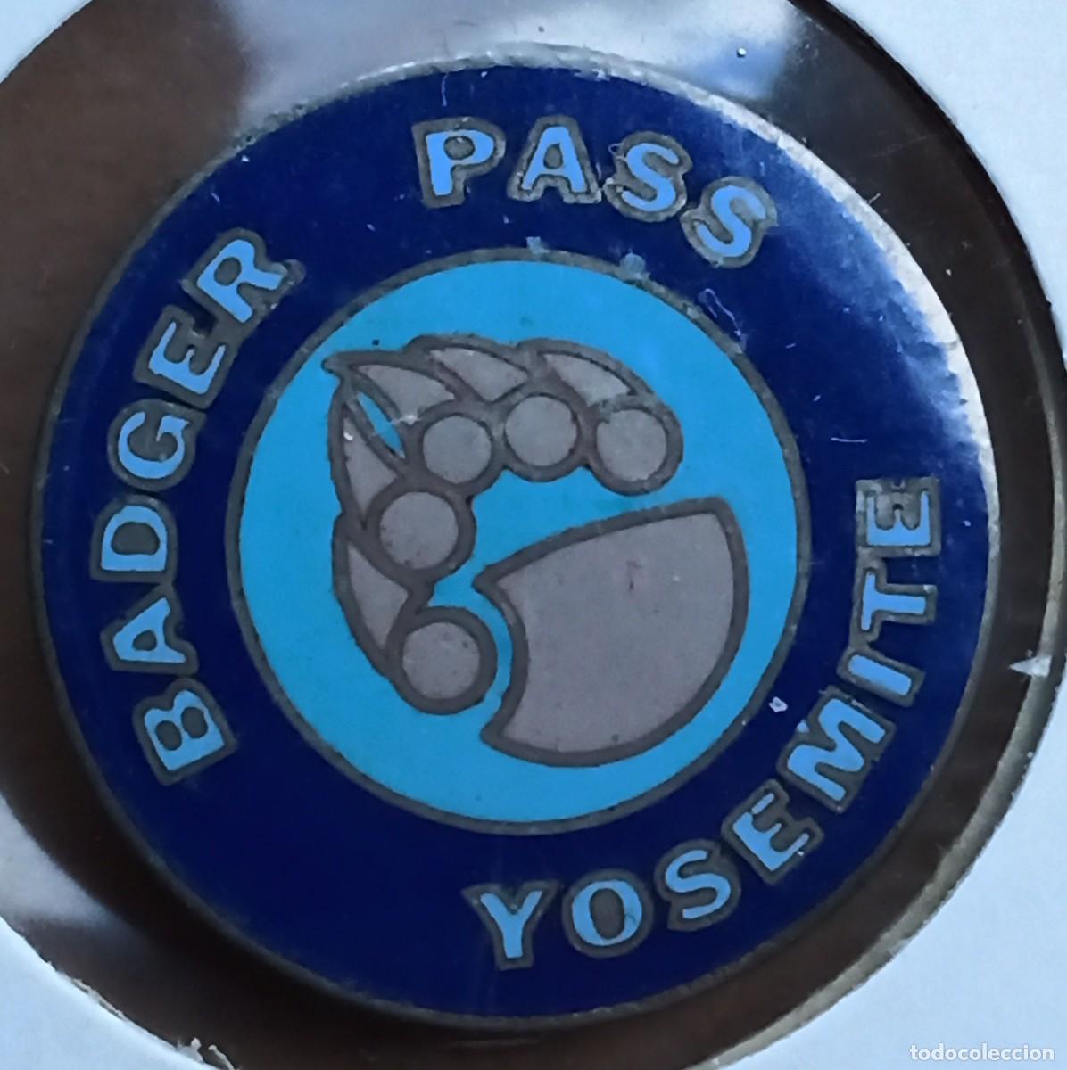 Pins de colecci&oacute;n: BADGER PASS YOSEMITE, ESTACION DE ESQUI DE CALIFORNIA, ESTADOS UNIDOS