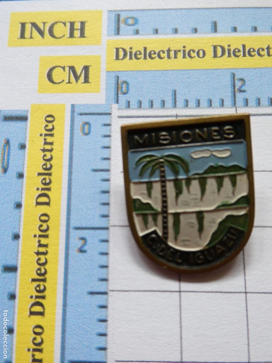 Pins e Spille di collezione: INSIGNIA BROCHE DE TURISMO. MISIONES CATARATAS DE IGUAZ&Uacute; ARGENTINA. NO PIN