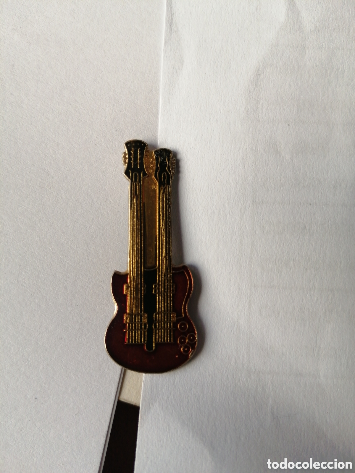 Pins de colecci&oacute;n: PIN PINS PINES GUITARRA DOBLE