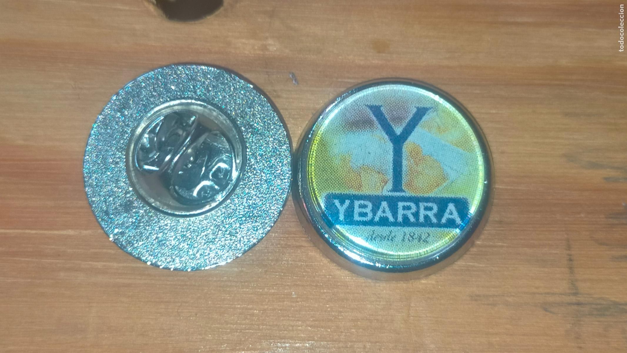 Pins e Spille di collezione: PIN REDONDO METAL - salsas mahonesa ybarra