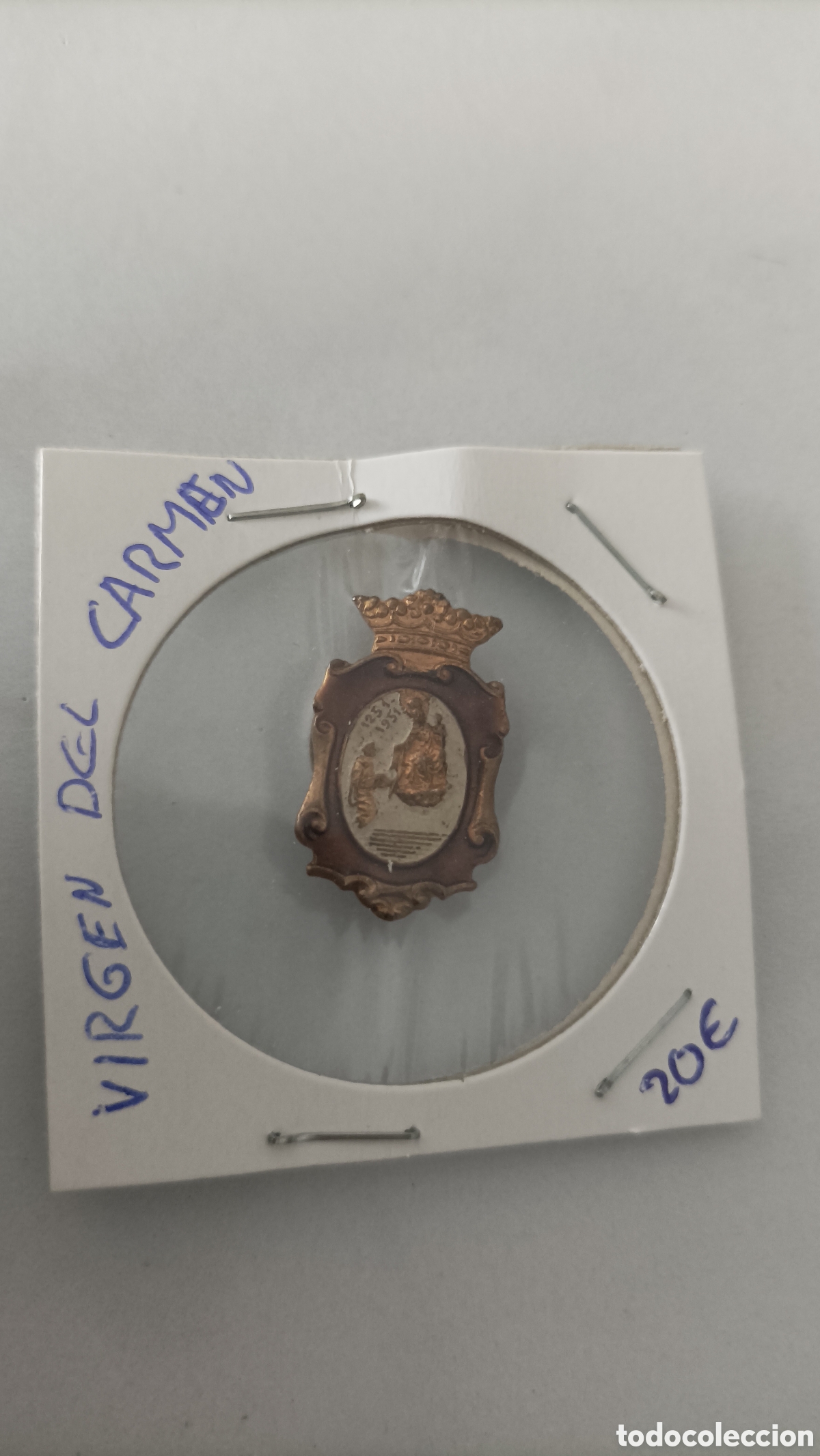 Pins de colecci&oacute;n: Pin ojal virgen del carmen