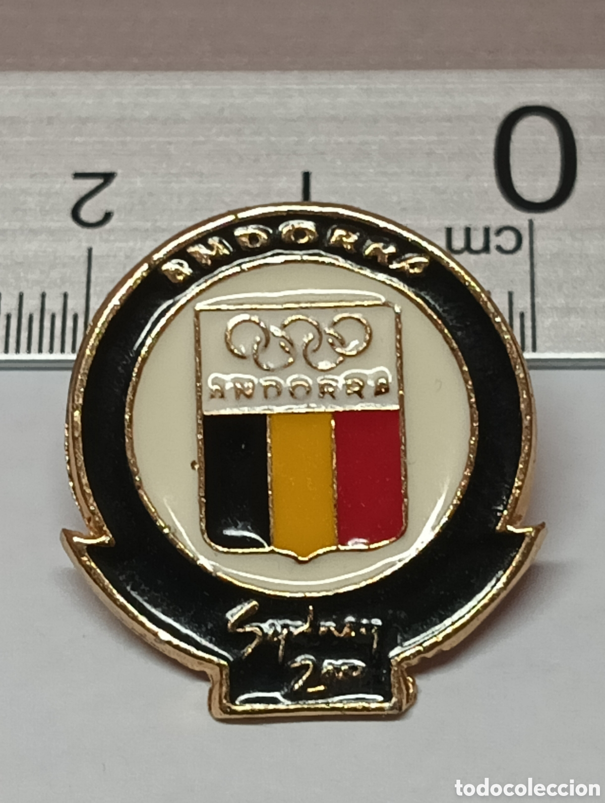Pins de colecci&oacute;n: Pin Noc Comit&eacute; Andorra - Sidney 2000 - Ed. Limitada - Foto 3