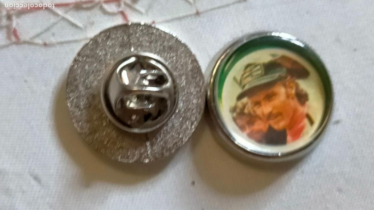 Pin's de collection: pin redondo metal - automoci&oacute;n el Grand prix motociclismo