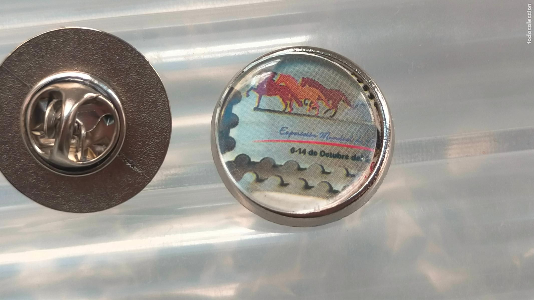 Pins de cole&ccedil;&atilde;o: PIN REDONDO METAL - EQUITACION CABALLOS