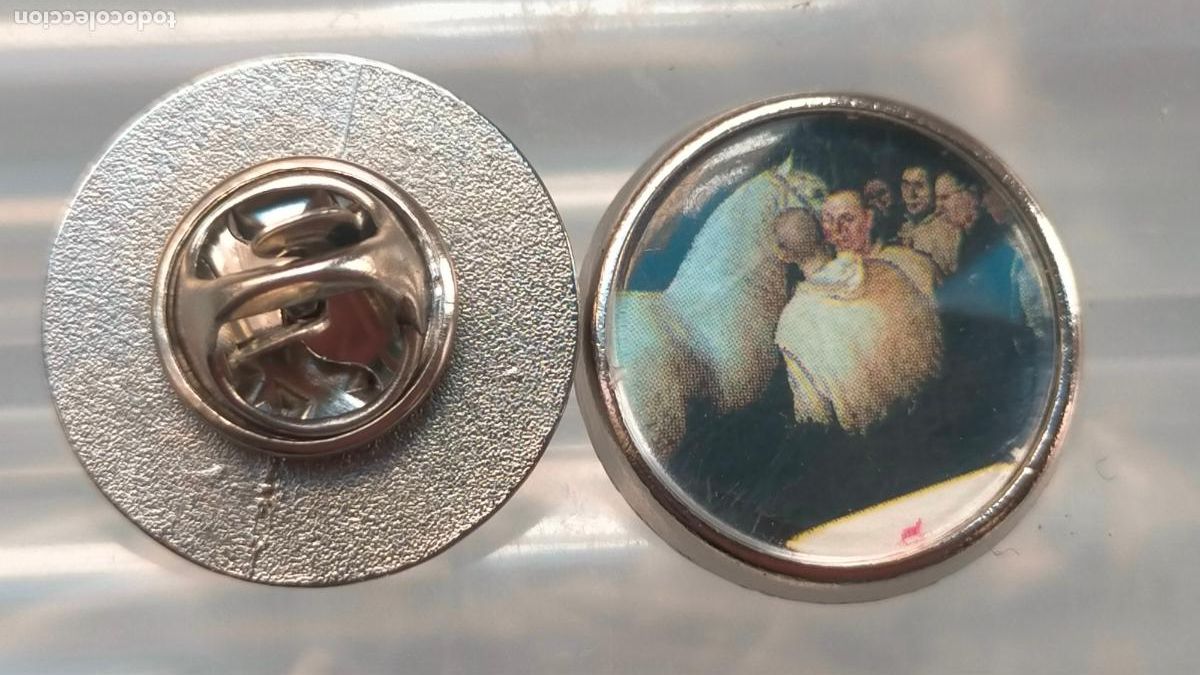 Pins de cole&ccedil;&atilde;o: PIN REDONDO METAL - EQUITACION CABALLOS