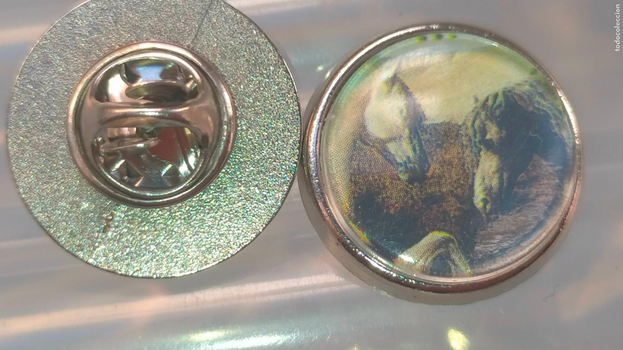Pins e Spille di collezione: PIN REDONDO METAL - EQUITACION CABALLOS