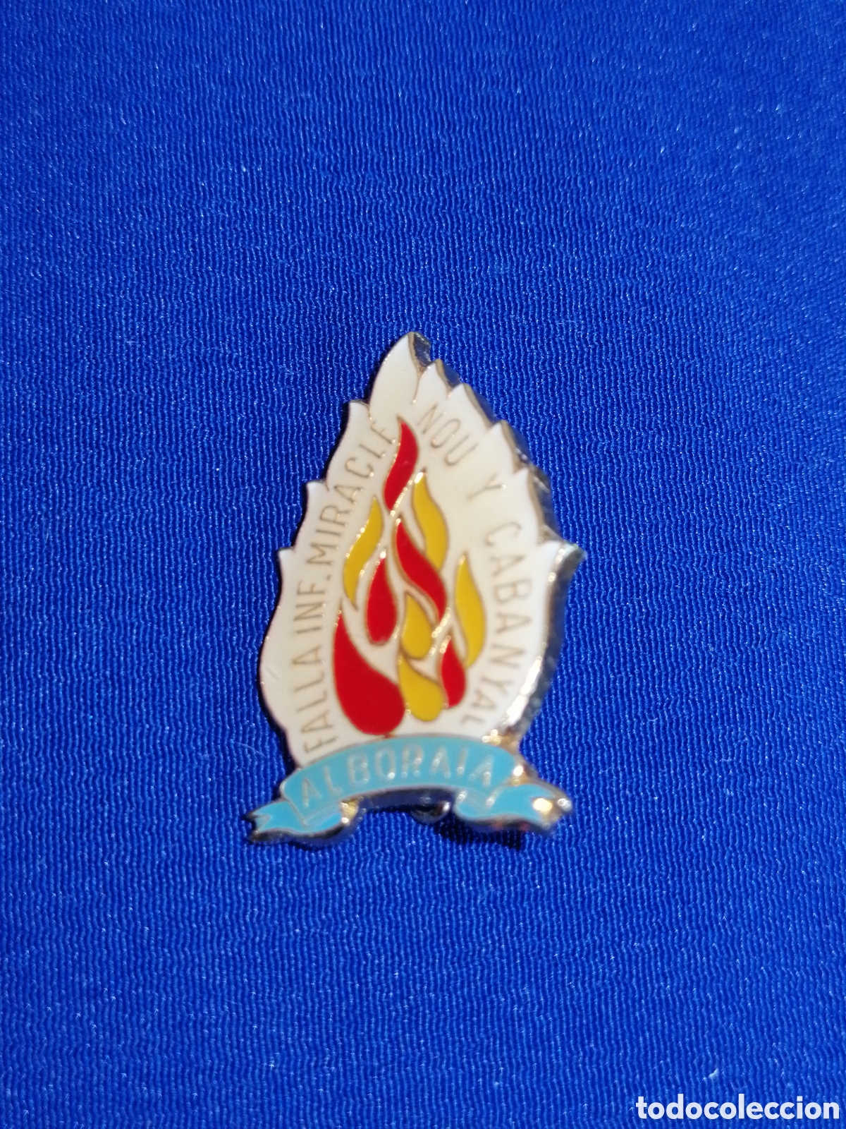 Pins de cole&ccedil;&atilde;o: FALLA EL MIRACLE NOU Y CABA&Ntilde;AL (INFANTIL) ALBORAYA INSIGNIA DE ALFILER