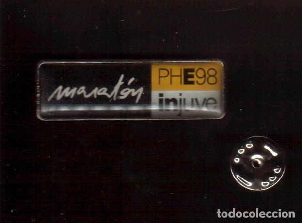 Pin's de collection: PRECIOSO PIN -MARATON -PHE 98-INJUVE VER FOTOS QUE NO TE FALTE EN TU COLECCION
