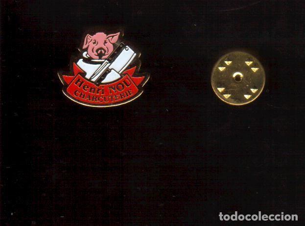 Pin's de collection: PRECIOSO PIN -PUBLICIDAD CHARCUTER&Iacute;A - VER FOTOS QUE NO TE FALTE EN TU COLECCION