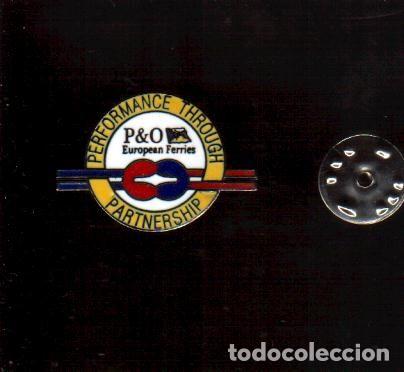Pin's de collection: PIN O INSIGNIA DE OJAL. EUROPA FERRYS - MUY BONITO - VER FOTO QUE NO TE FALTE EN TU COLECCION