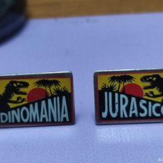 Pins de colección: PINS: JURASSIC PARK Y DINOMANIA