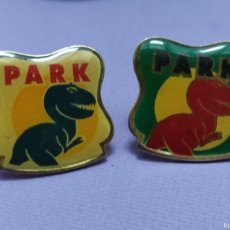 Pins de colección: 2 PINS JURASSIC PARK