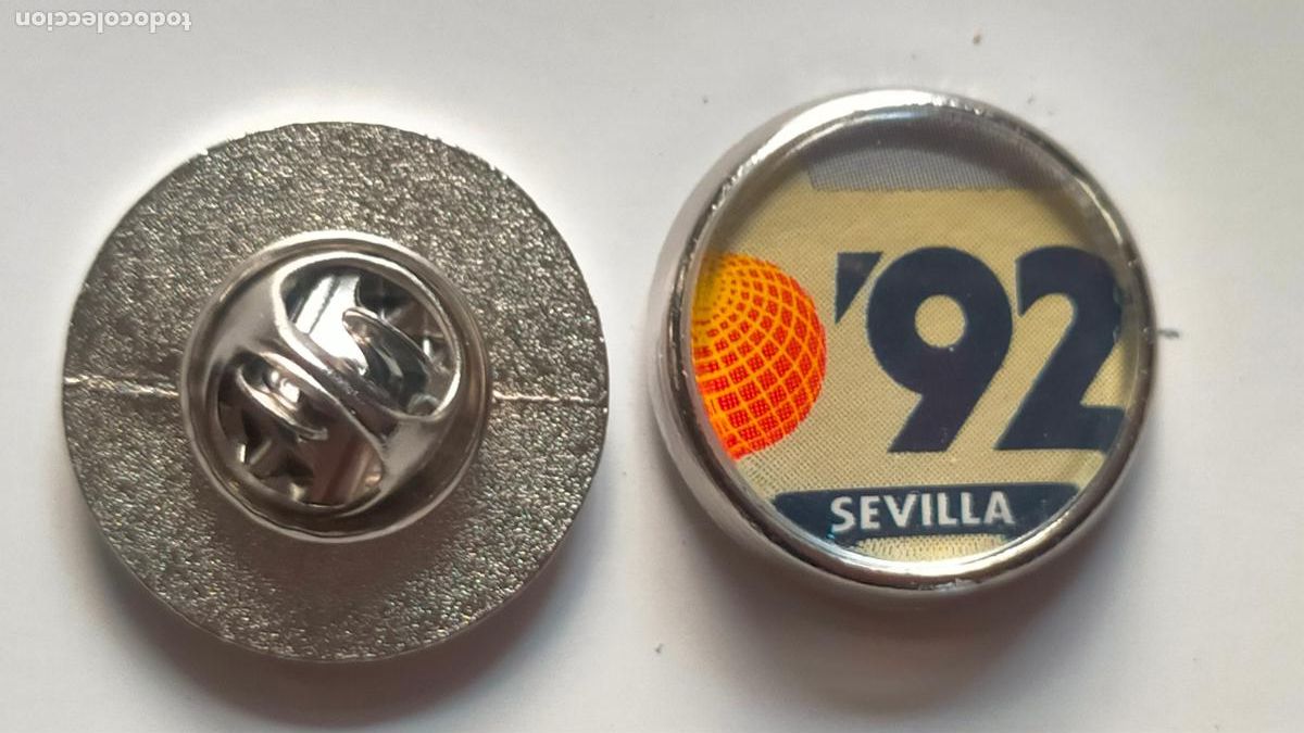 Pins e Spille di collezione: PIN REDONDO METAL - PIN REDONDO METAL - 92 EXPO SEVILLA 1992 exposicion universal