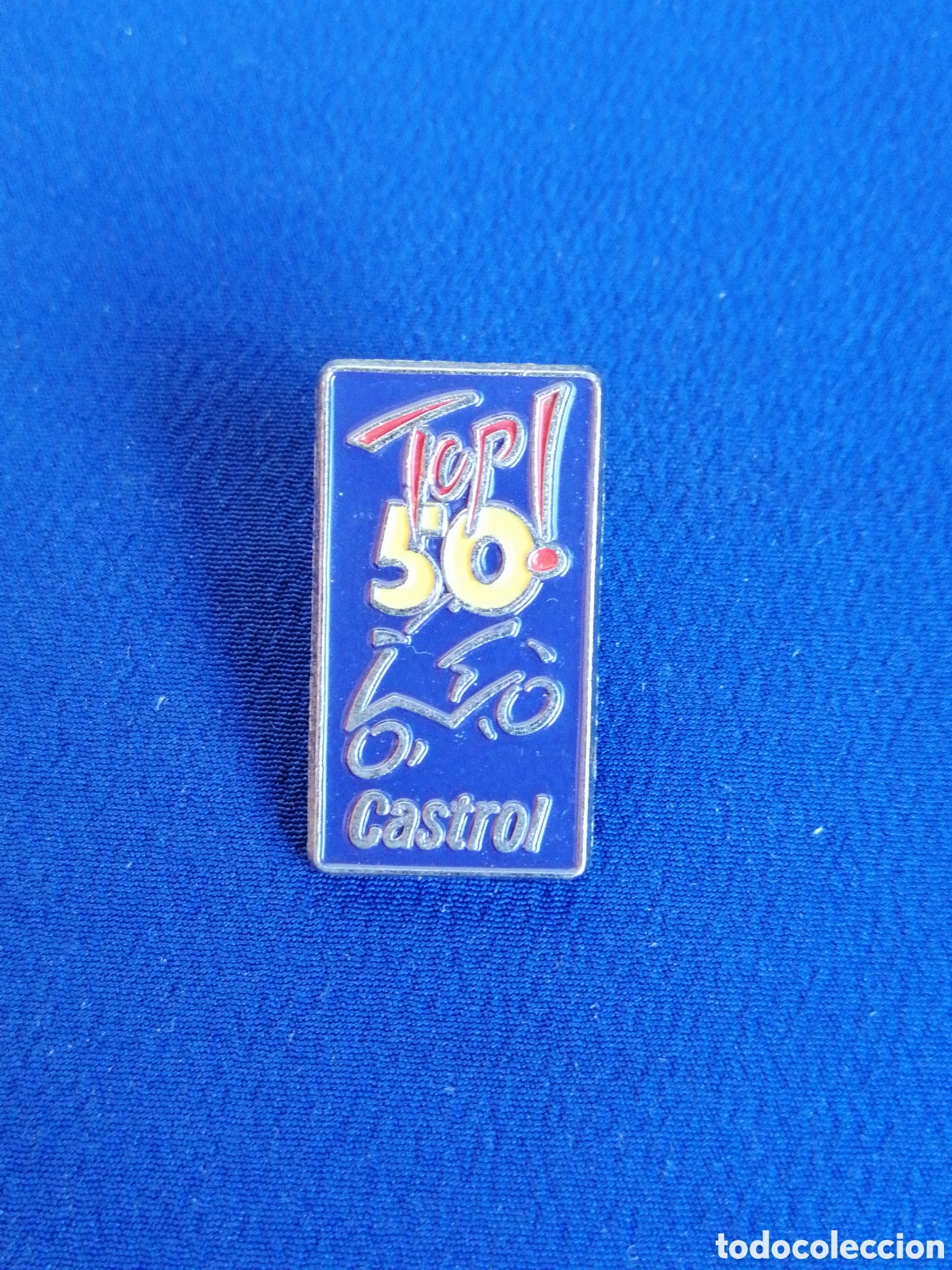Pins de colecci&oacute;n: TOP 50 CASTROL MOTOR PIN - Foto 1