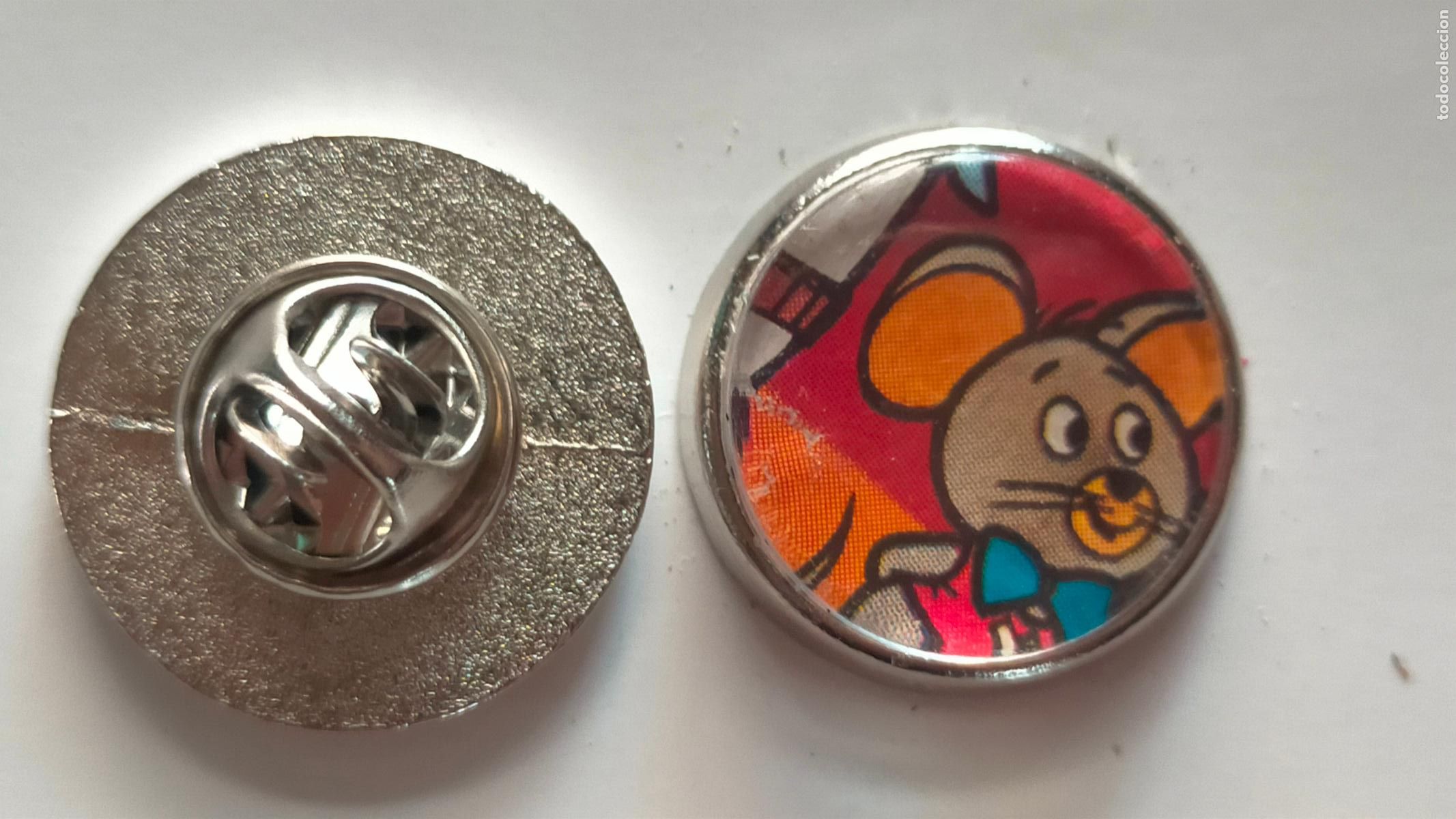 Pins de cole&ccedil;&atilde;o: PIN REDONDO METAL - PIN REDONDO METAL - DIBUJOS ANIMADOS DE LOS A&Ntilde;OS 70 Y 80