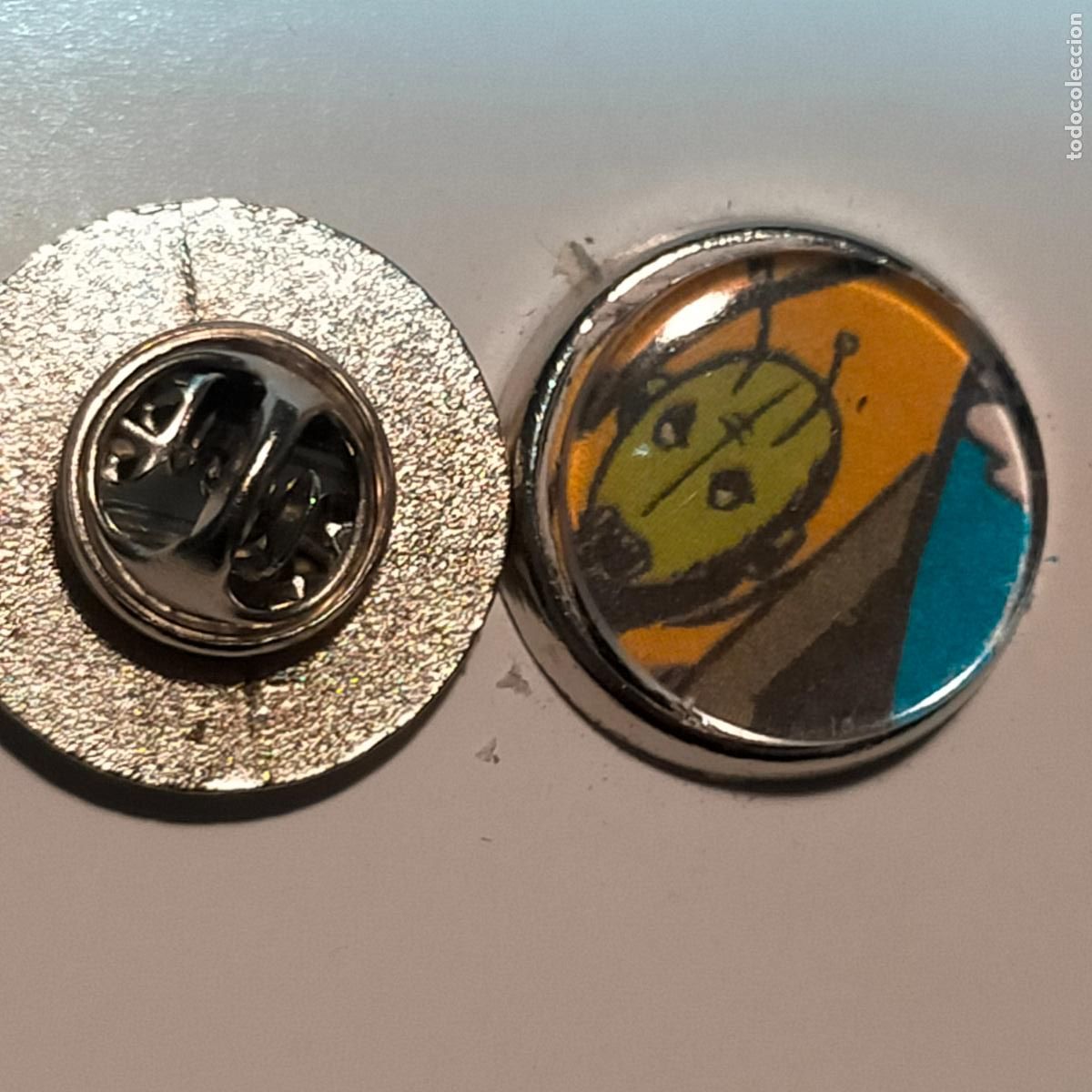 Pins de colecci&oacute;n: PIN REDONDO METAL - PIN REDONDO METAL - DIBUJOS ANIMADOS comic batman y robin SUPER HEROES