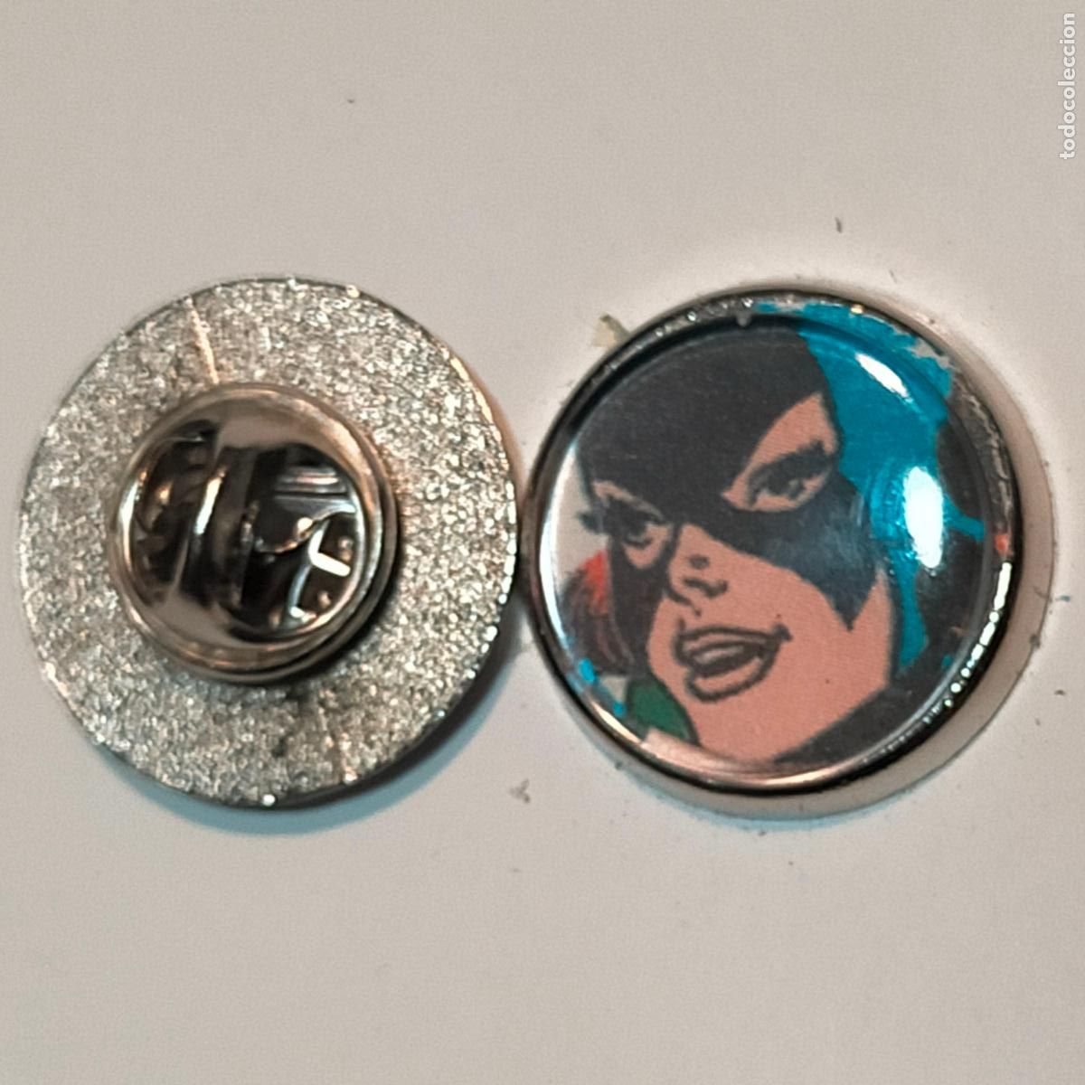 Pins e Spille di collezione: PIN REDONDO METAL - PIN REDONDO METAL - DIBUJOS ANIMADOS comic batman y robin SUPER HEROES
