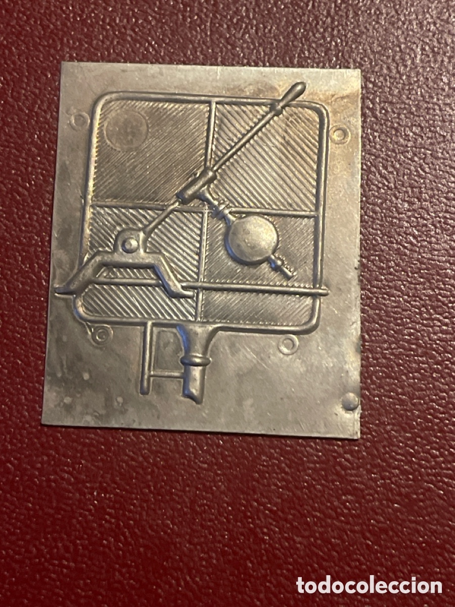 Pin's de collection: Insignia sin recortar de ferrocarriles &eacute;poca Alfonso XIII
