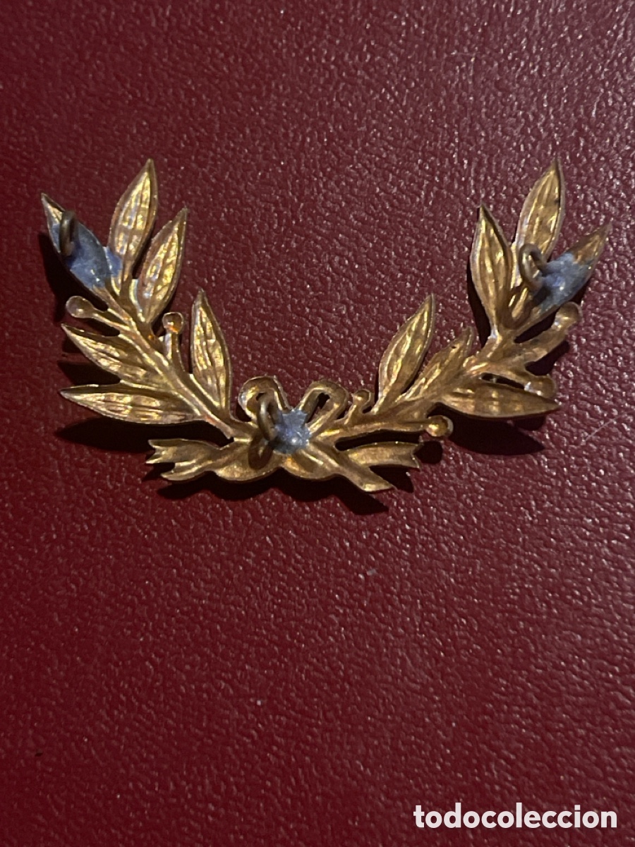 Pins de colecci&oacute;n: Cocarda gorra &eacute;poca Alfonso XIII - Foto 2