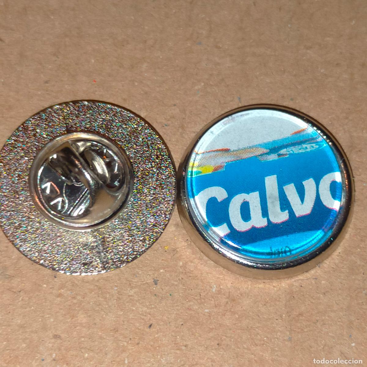Collection pins: PIN REDONDO METAL - atun calvo