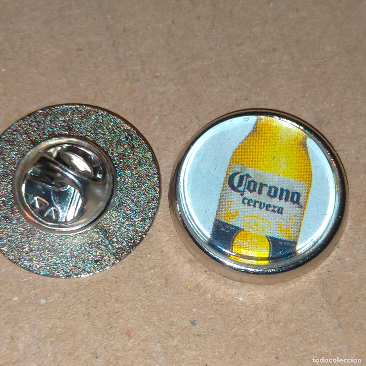 Pins e Spille di collezione: PIN REDONDO METAL - cerveza corona coronita
