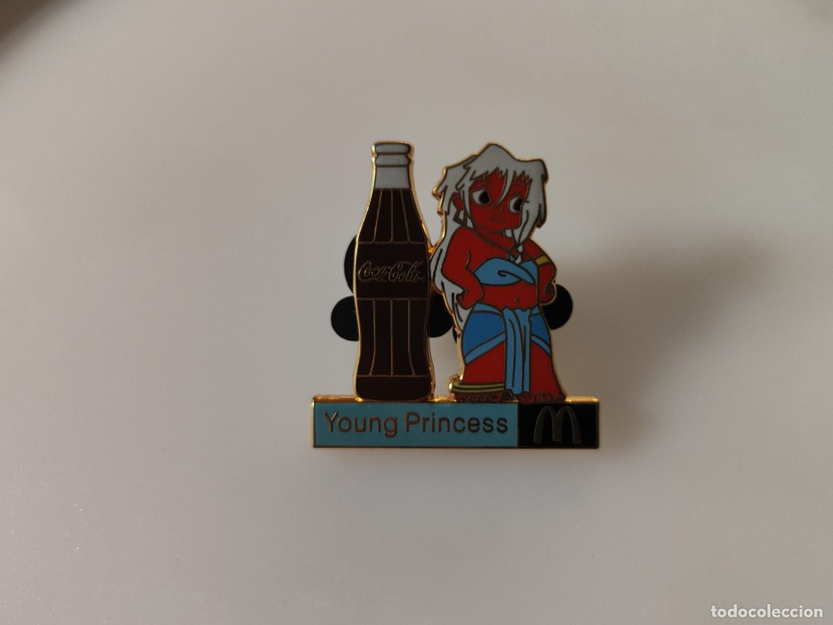 Pins de colecci&oacute;n: Pin de colecci&oacute;n Cocacola y mc Donald edici&oacute;n limitada 800 Young princess