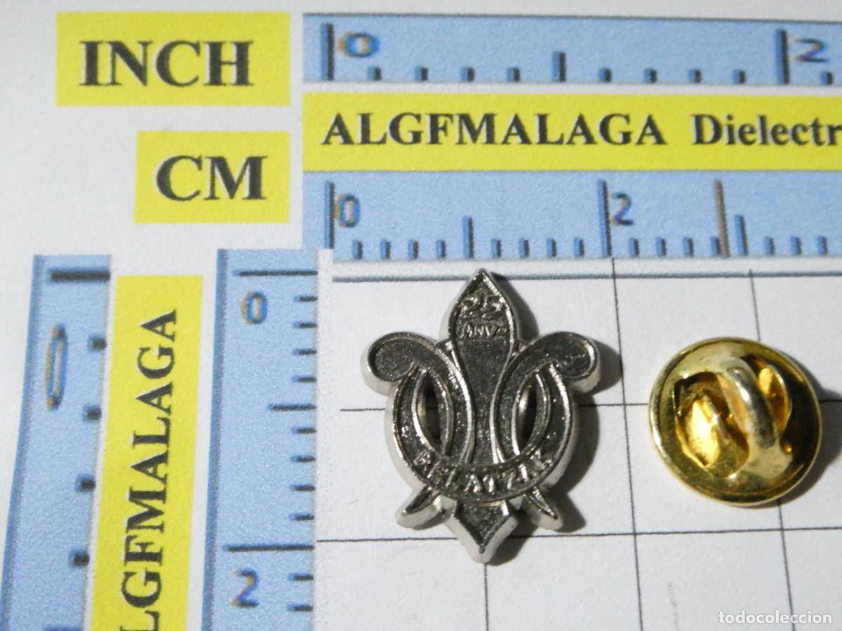 Pins de cole&ccedil;&atilde;o: PIN DE BOYSCOUTS SCOUTS . 25 ANIVERSARIO BELATZAK GRUPO VIZCAYA .