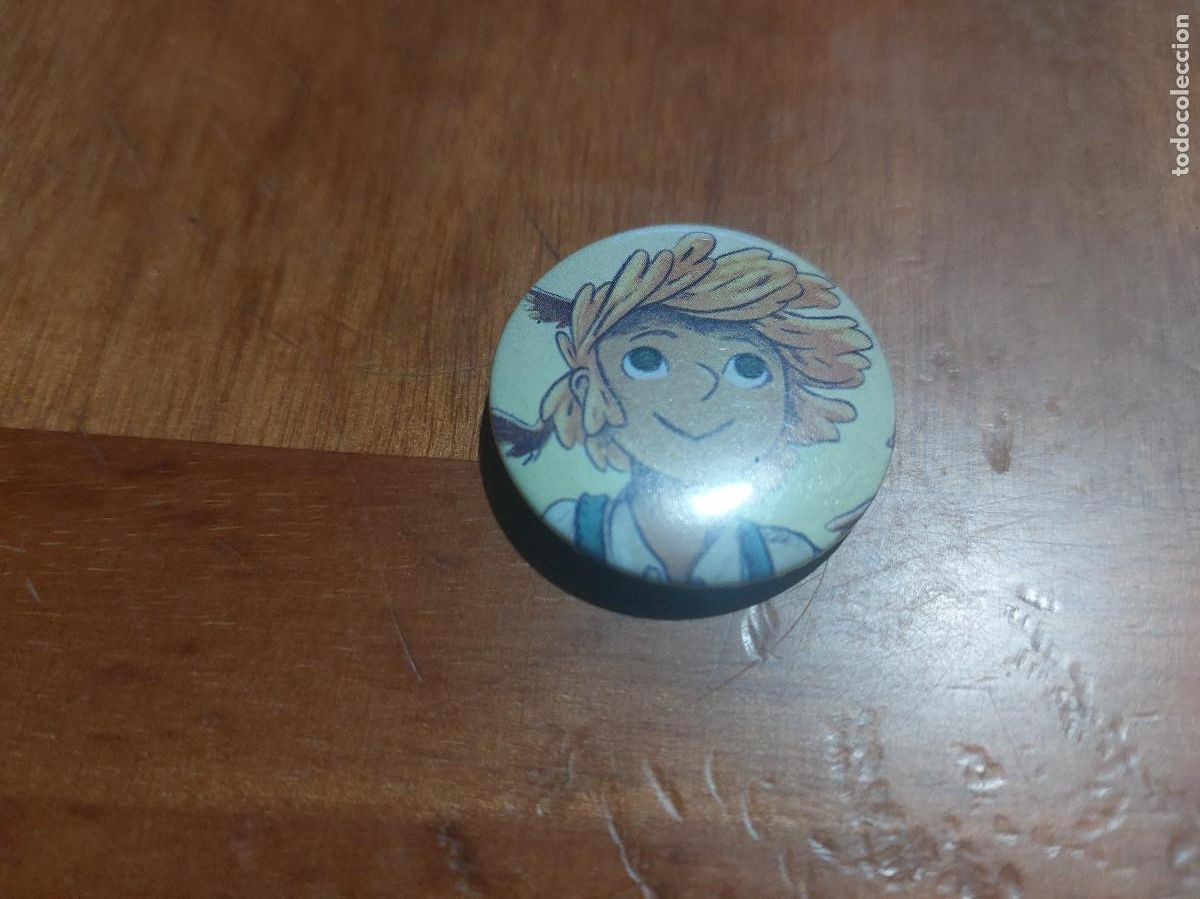 Pins de colecci&oacute;n: LA LARGA MARCHA DE LOS PAVOS. ILUSTRACI&Oacute;N. CHAPA PIN. SIN USO. 0,31 MM. DETR&Aacute;S MET&Aacute;LICA. COMO NUEVA