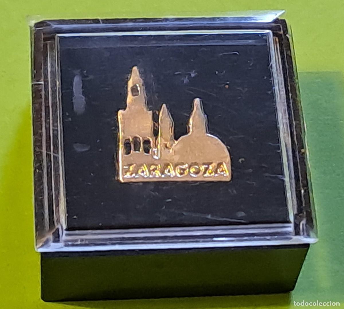 Pins de colecci&oacute;n: PIN BASILICA EL PILAR ZARAGOZA EN CAJA