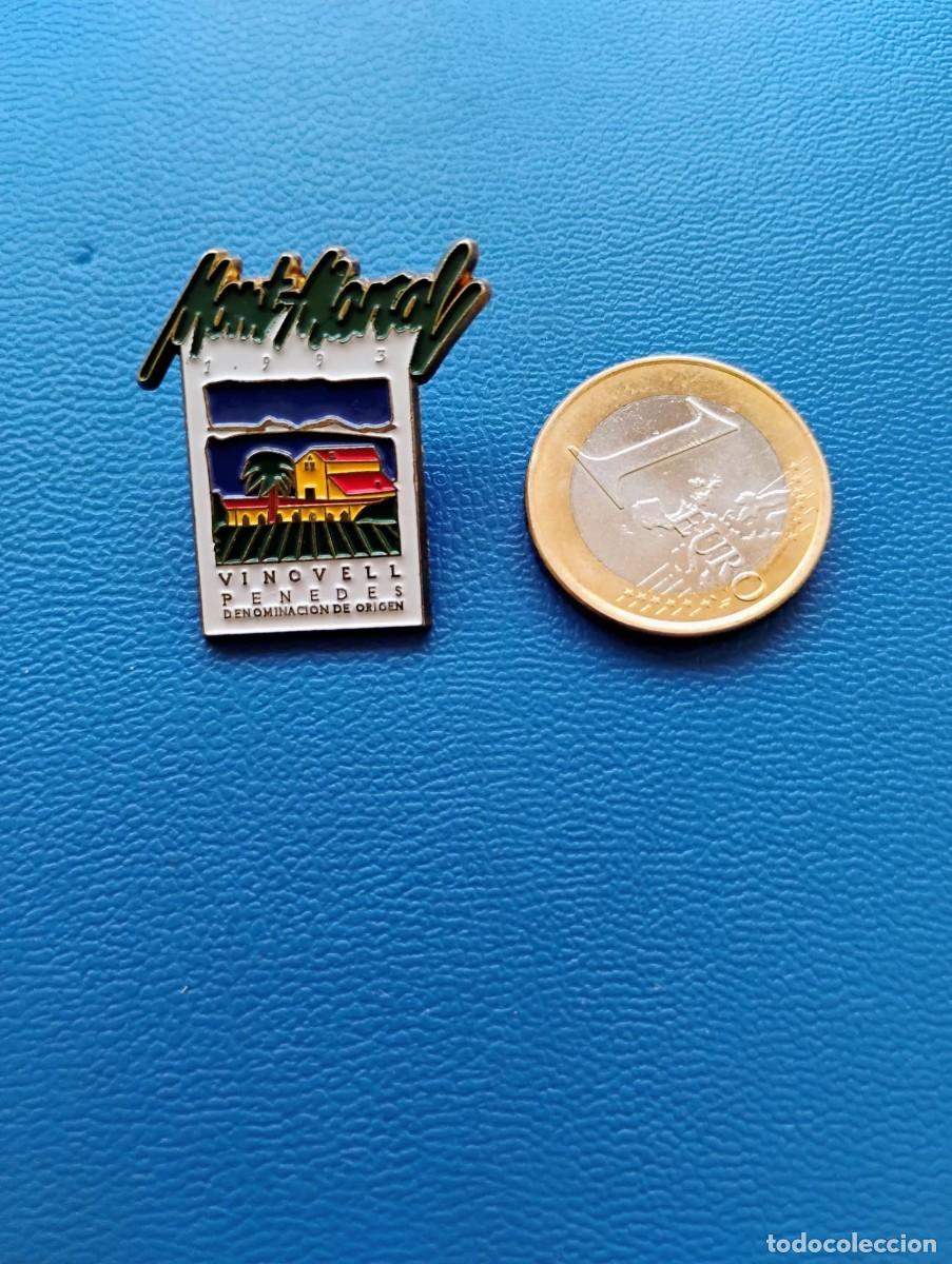 Pins de cole&ccedil;&atilde;o: PIN MONT MAR&Ccedil;AL 1993 - VINOVELL PENEDES - DENOMINACION DE ORIGEN