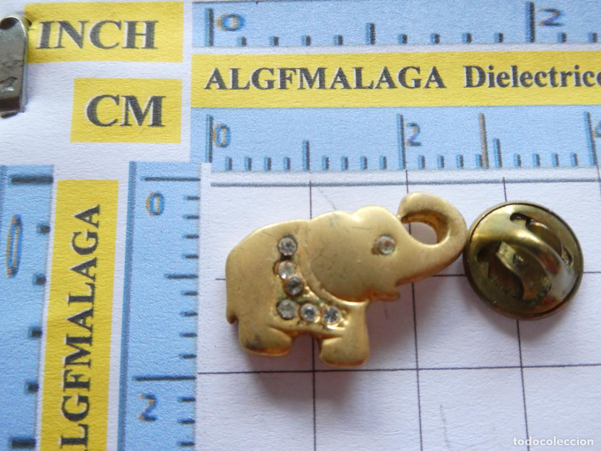 Pin's de collection: PIN DE S&Iacute;MBOLOS DE BUENA SUERTE, ELEFANTE ELEFANTITOCON BRILLANTES