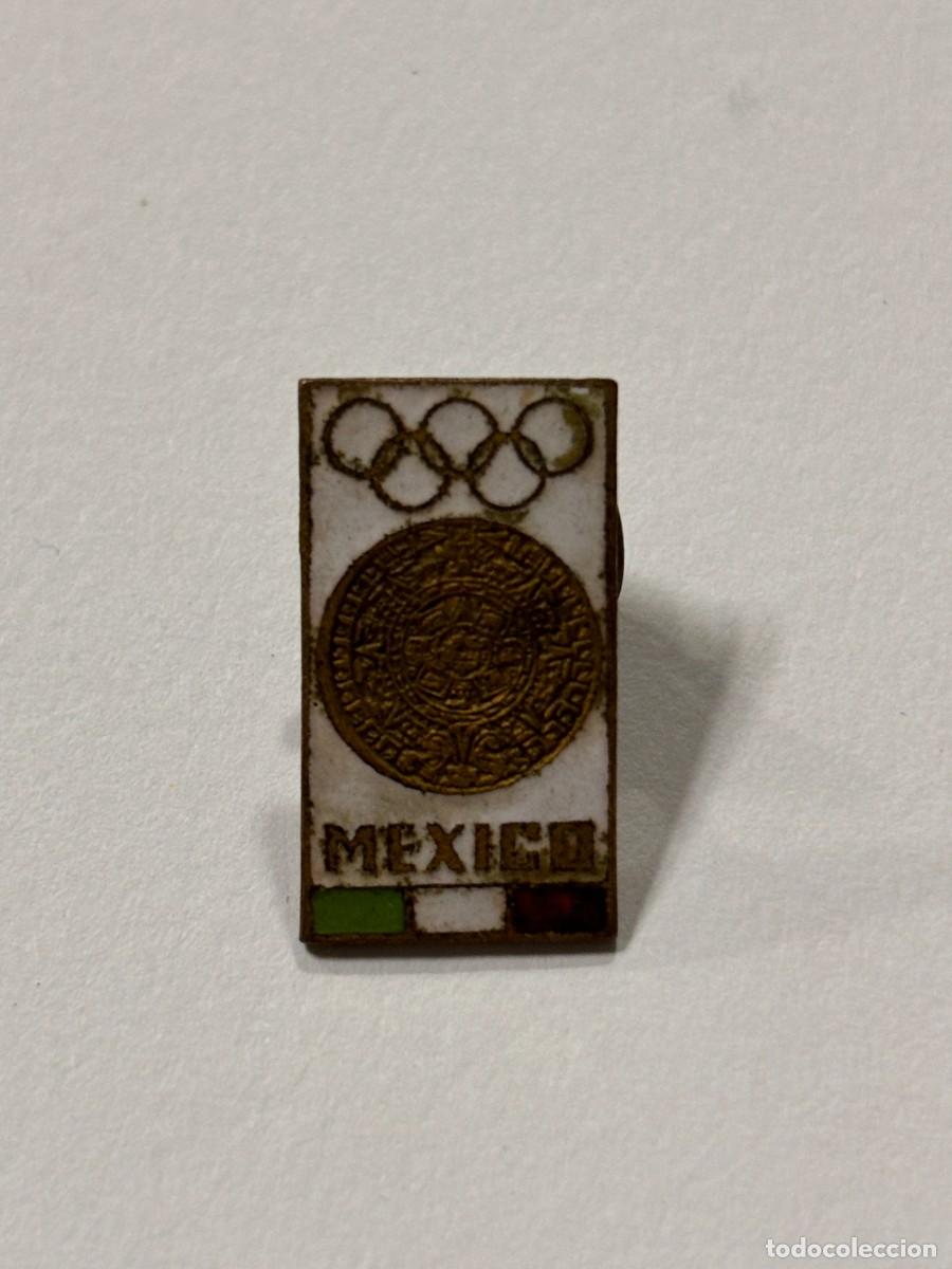 Pins de colecci&oacute;n: PIN JUEGOS OLIMPICOS MEXICO. MEDIDAS APROX.: 2 X 1 CM