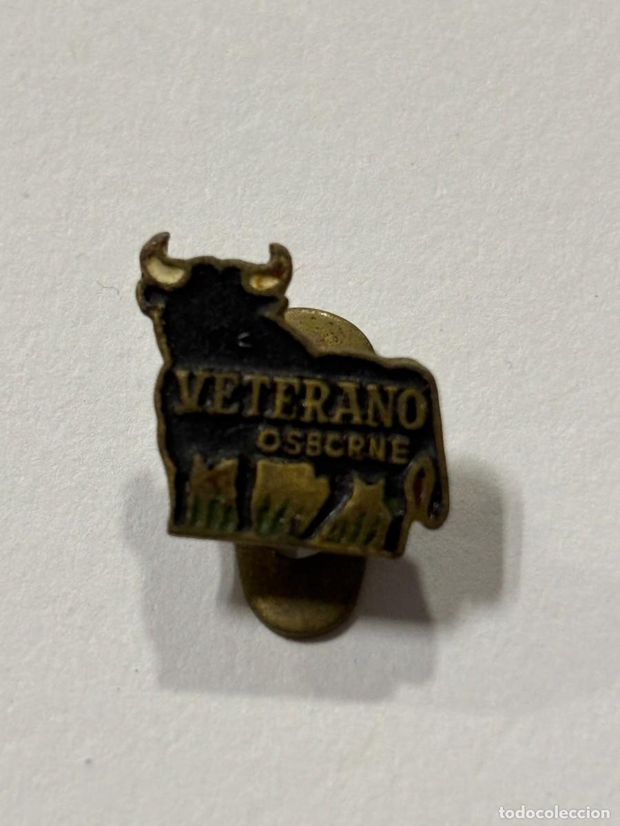 Pins de colecci&oacute;n: PIN TORO VETERANO OSBORNE. MEDIDAS APROX.: 1.3 X 1.5 CM
