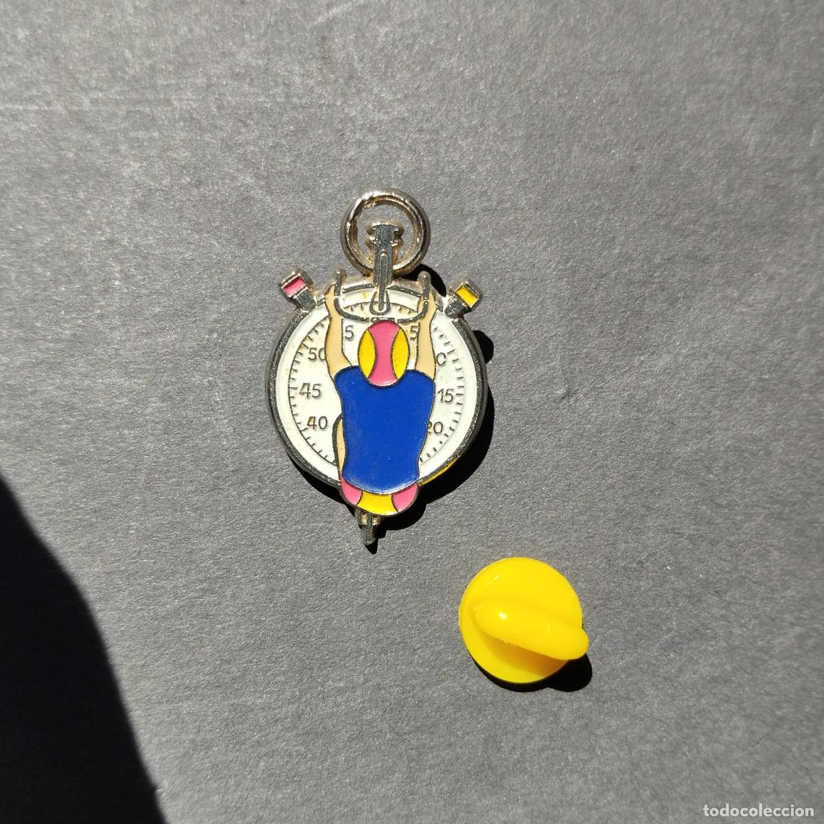 Sammlung von Pins: PRECIOSO PINS - CICLISTA CONTRA RELOJ - VER FOTOS QUE NO TE FALTE EN TU COLECCI&Oacute;N