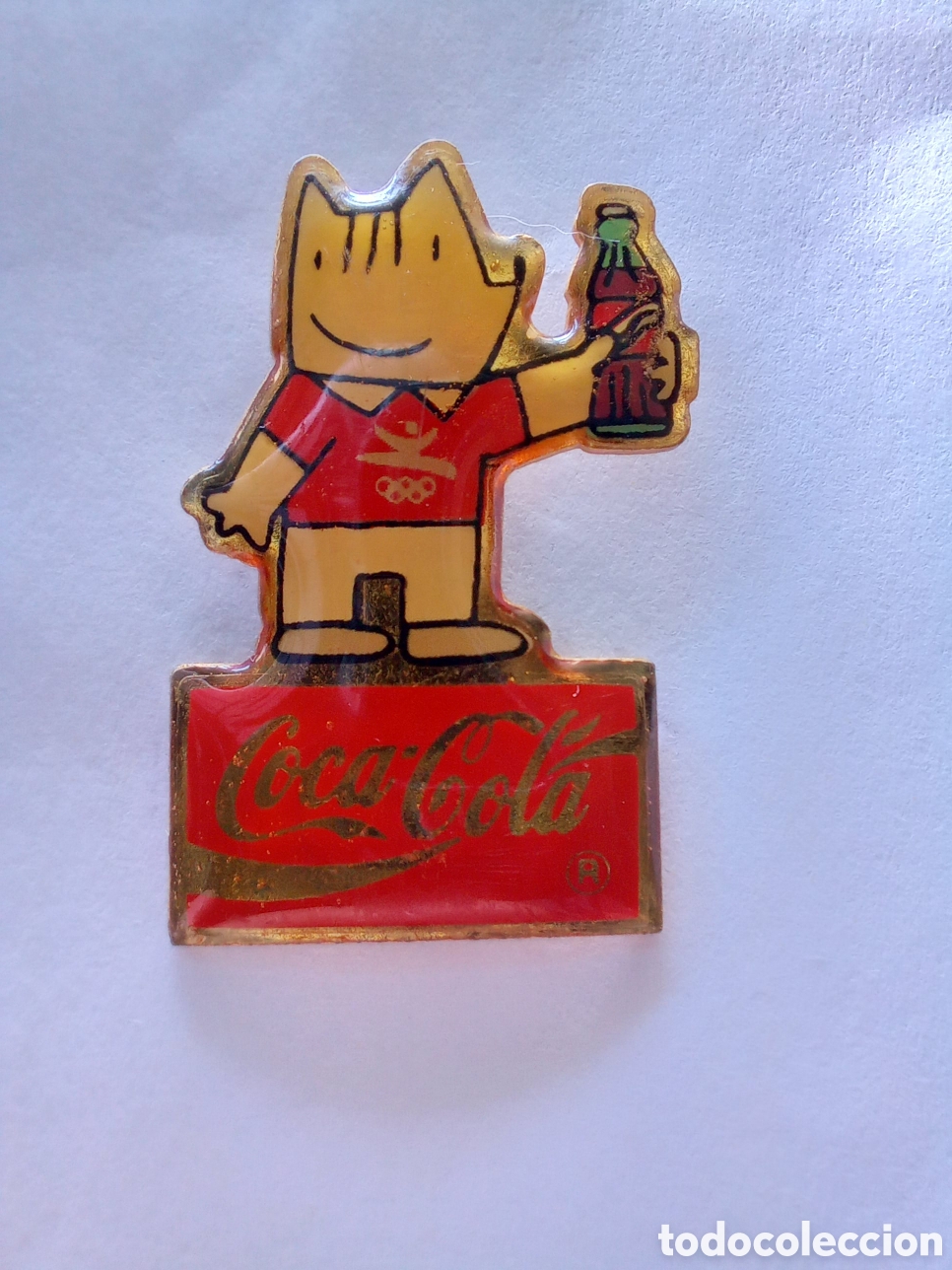 Pins de colecci&oacute;n: PIN COCA COLA - COBI, MASCOTA OLIMPIADAS BARCELONA 92