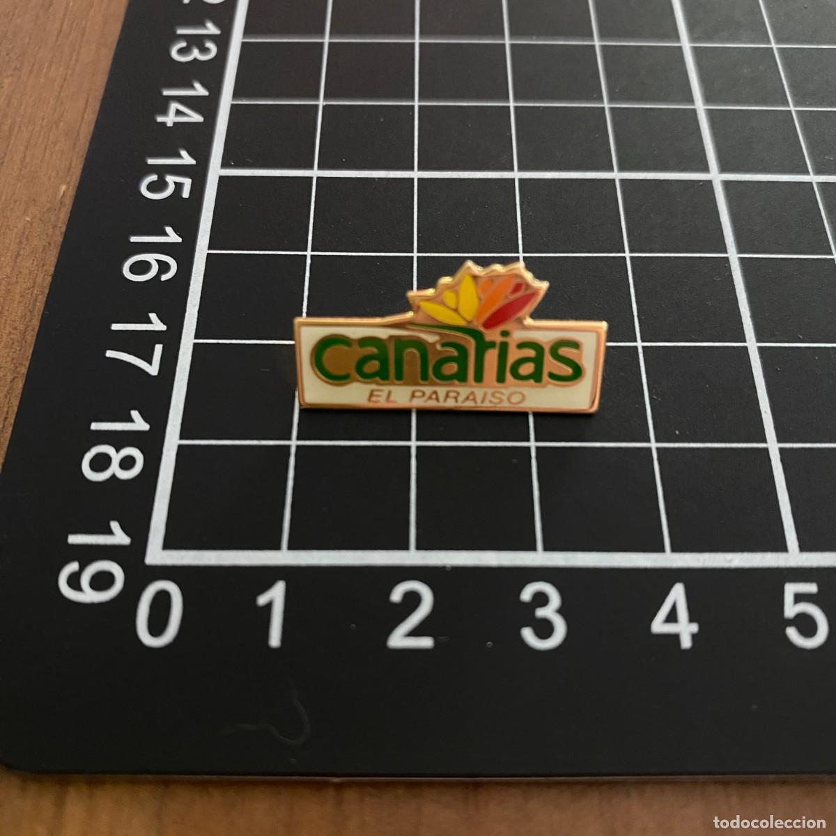 Collection pins: ANTIGUO PIN SOUVENIR TURISMO CANARIAS EL PARAISO, BIEN CONSERVADO
