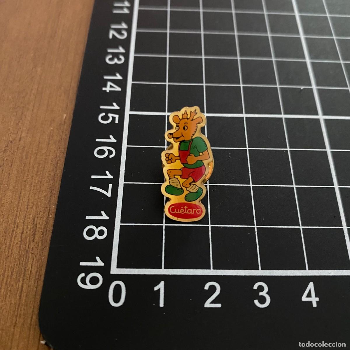 Pins de colecci&oacute;n: ANTIGUO PIN PUBLICIDAD PUBLICITARIO GALLETAS CUETARA , BIEN CONSERVADO