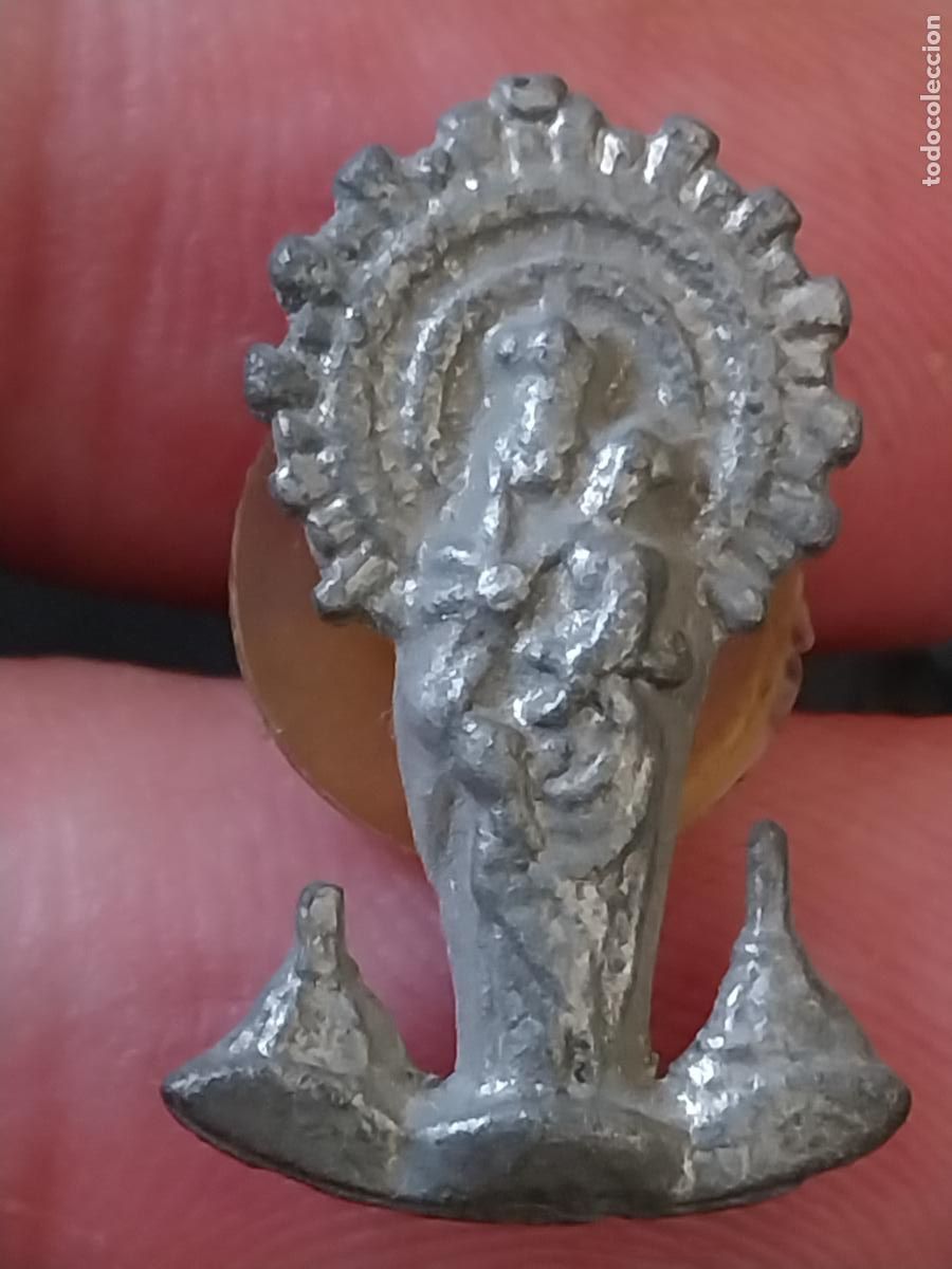 Pins de colecci&oacute;n: VIRGEN PILAR PIN PINCHO METAL OPACO 2,2CM ALTO LEER DESCRIPCION