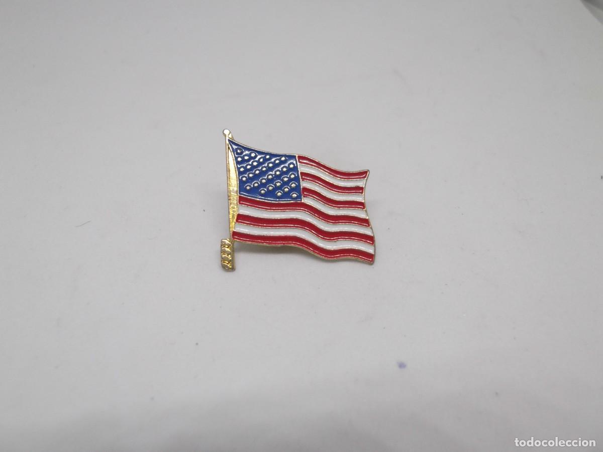 Pins de colecci&oacute;n: Pin de la bandera de EEUU - Foto 1