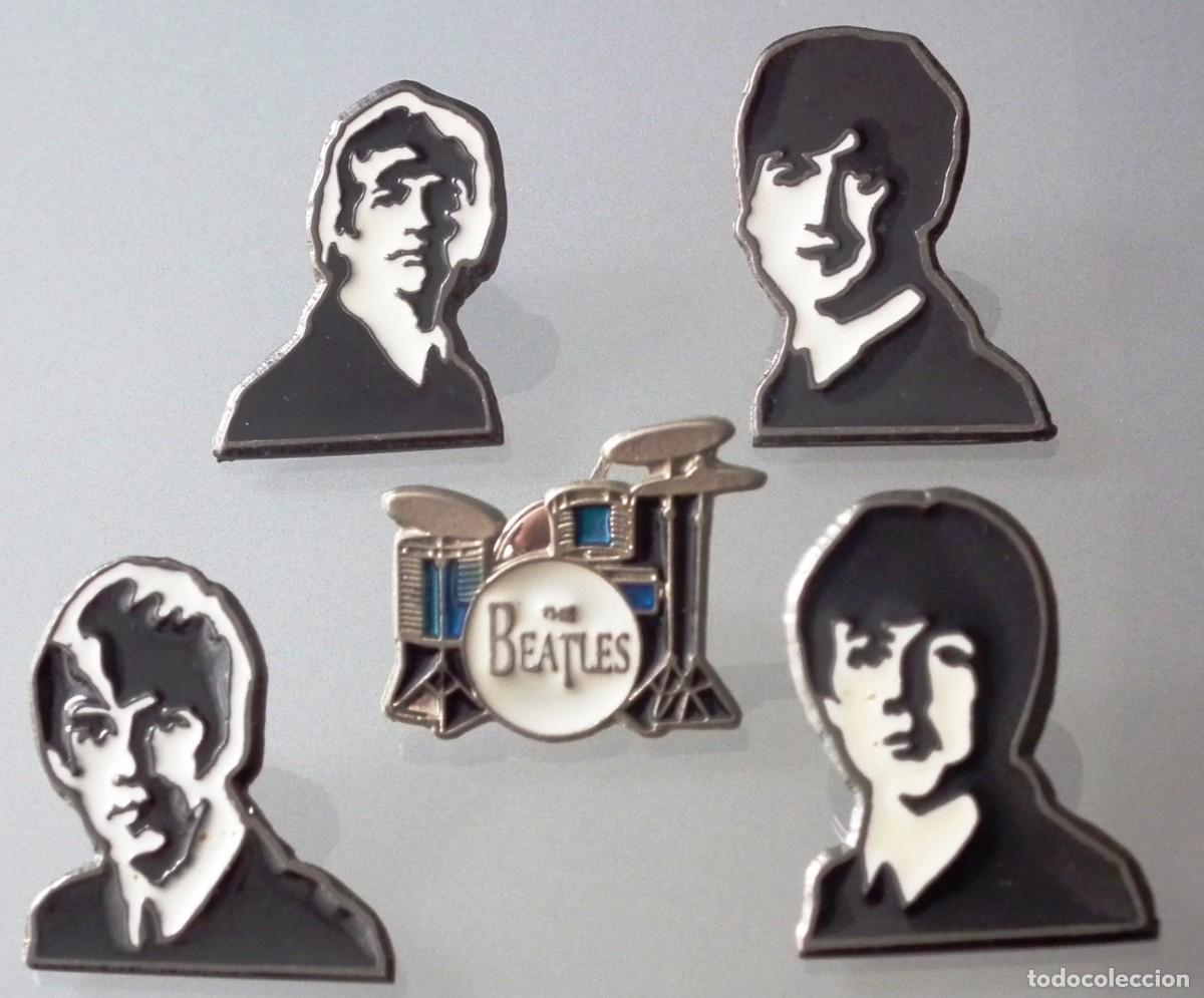 Pins de colecci&oacute;n: LOTE DE 5 PINS THE BEATLES - PIN A HARD DAY&acute;S NIGHT