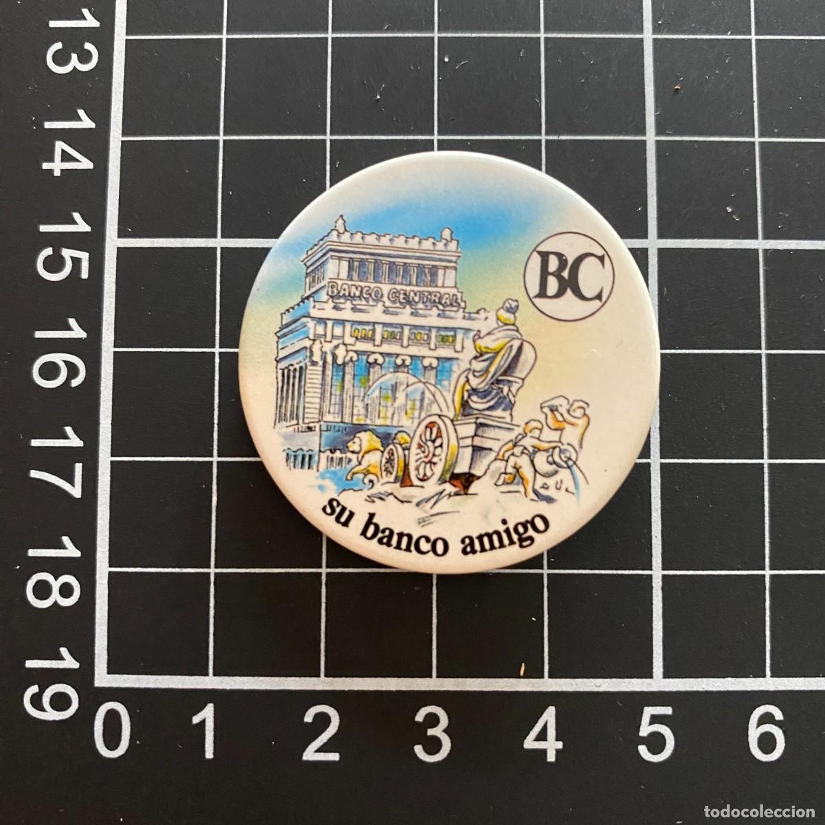 Pins de colecci&oacute;n: CHAPA PIN ORIGINIAL CONMEMORATIVO BIEN CONSERVADA BANCO CENTRAL BC SU BANCO AMIGO