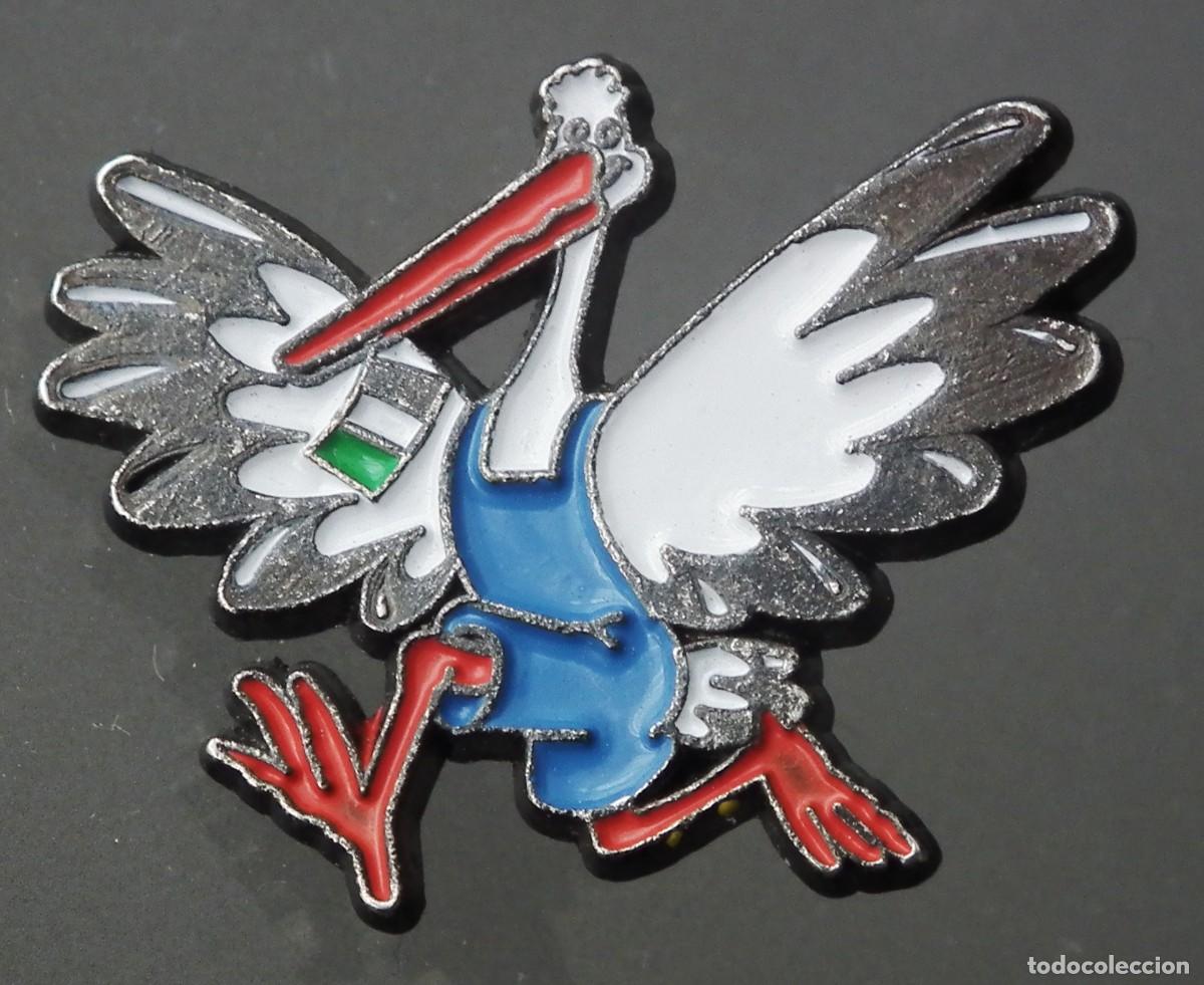 Pins de colecci&oacute;n: PIN MASCOTA CIG&Uuml;E&Ntilde;A LUPE - EXTREMADURA - EXPO`92 SEVILLA