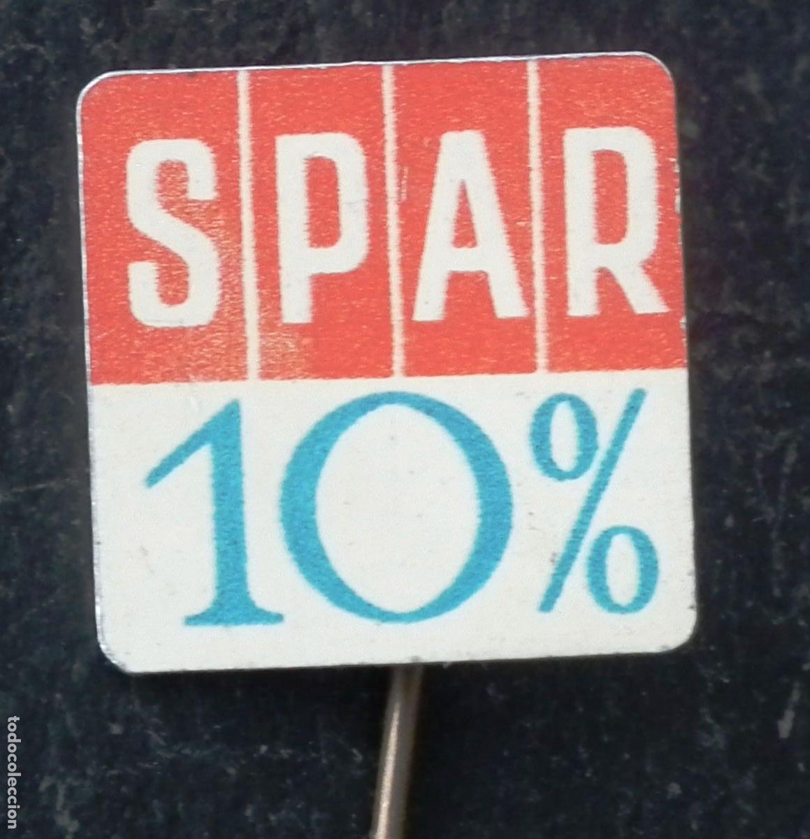 Pins de colecci&oacute;n: ANTIGUO PIN AGUJA DE ALFILER SUPERMERCADOS SPAR 10%