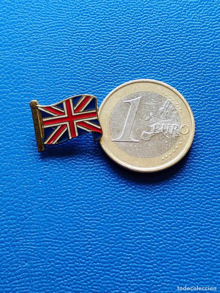 Pins de colecci&oacute;n: ANTIGUA INSIGNIA/PIN AGUJA IMPERDIBLE BANDERA GRAN BRETA&Ntilde;A - NO PIN