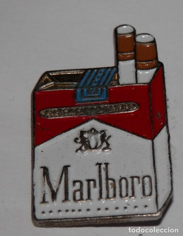 Pins de colecci&oacute;n: PIN DE LOS TABACOS MARLBORO - Foto 1