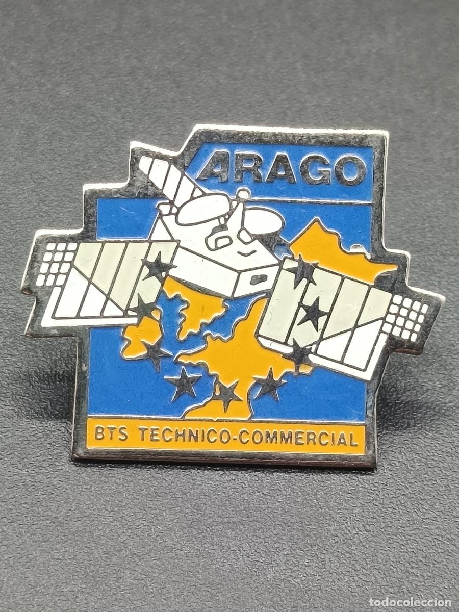 Pins de colecci&oacute;n: PIN-ARAGO- BTS TECHNICO COMMERCIAL - Foto 1