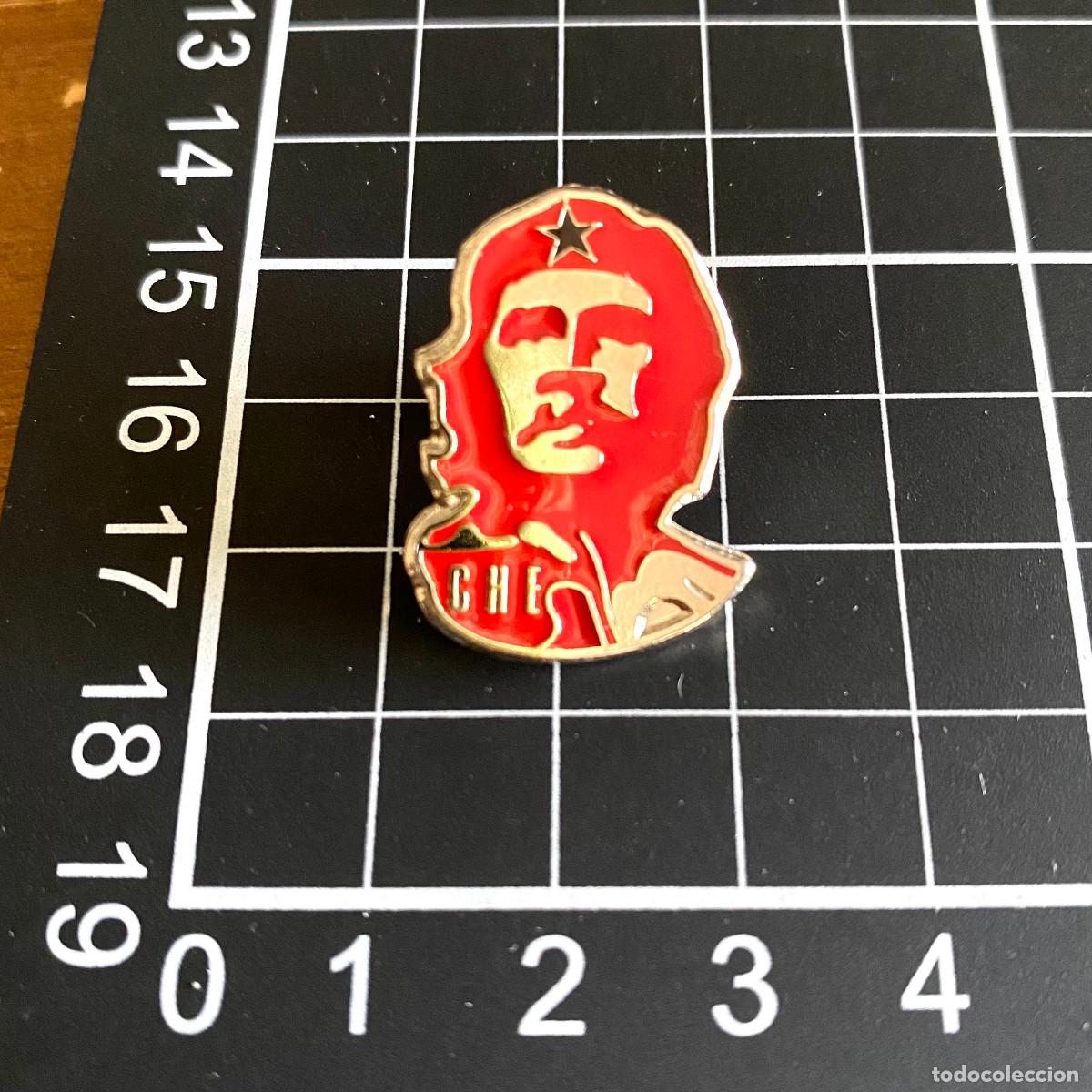 Collection pins: PIN MET&Aacute;LICO ESMALTADO CHE GUEVARA NUEVO Y SIN USO