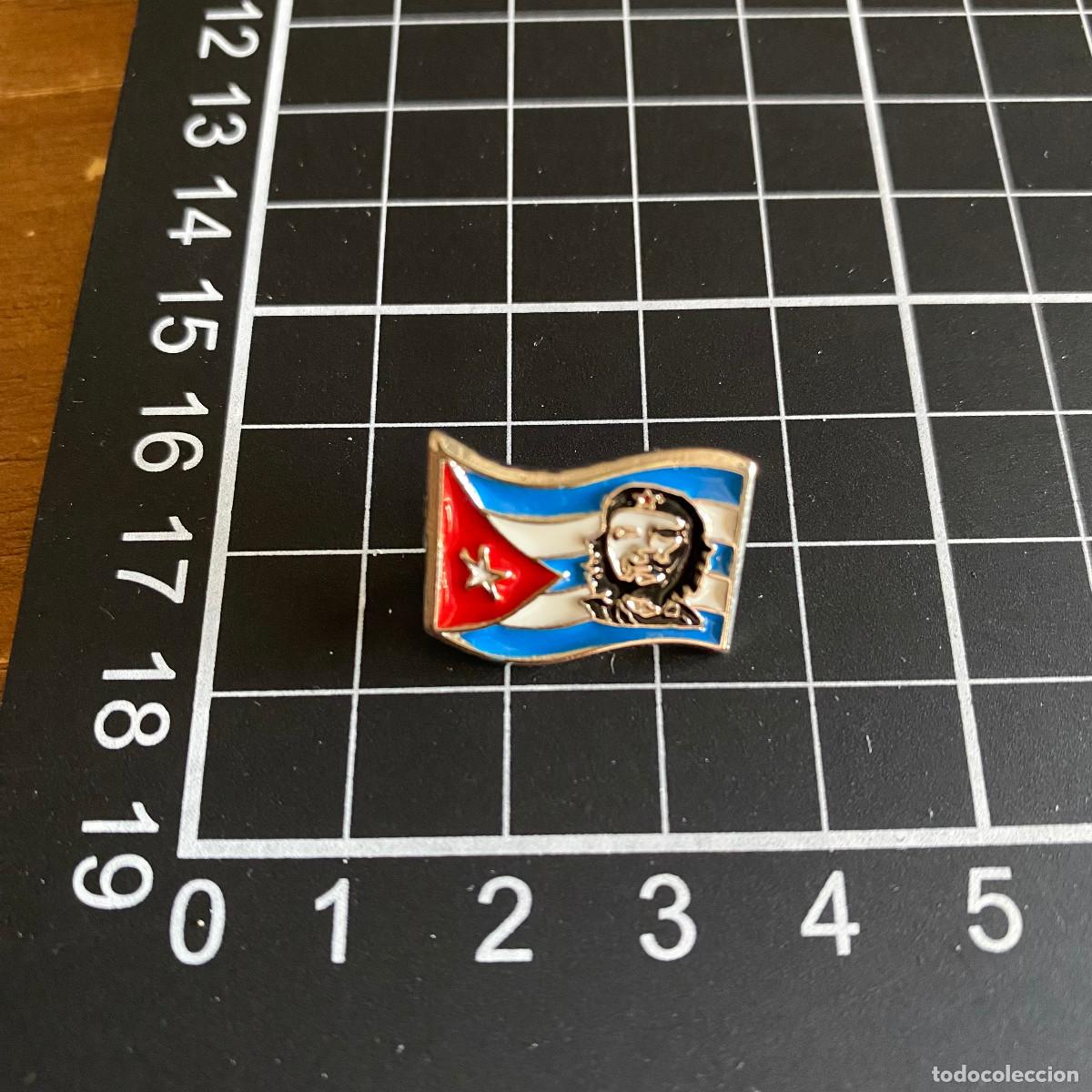 Collection pins: PIN MET&Aacute;LICO ESMALTADO CHE GUEVARA NUEVO Y SIN USO