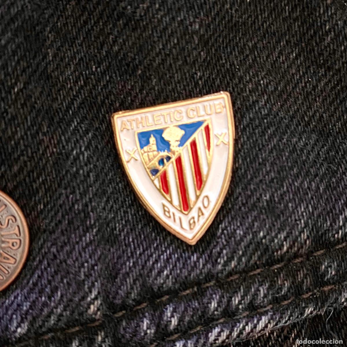 Pins de colecci&oacute;n: PIN MET&Aacute;LICO ESMALTADO NUEVO Y SIN USO ATHLETIC CLUB BILBAO FUTBOL FOOTBALL LIGA LEAGUE